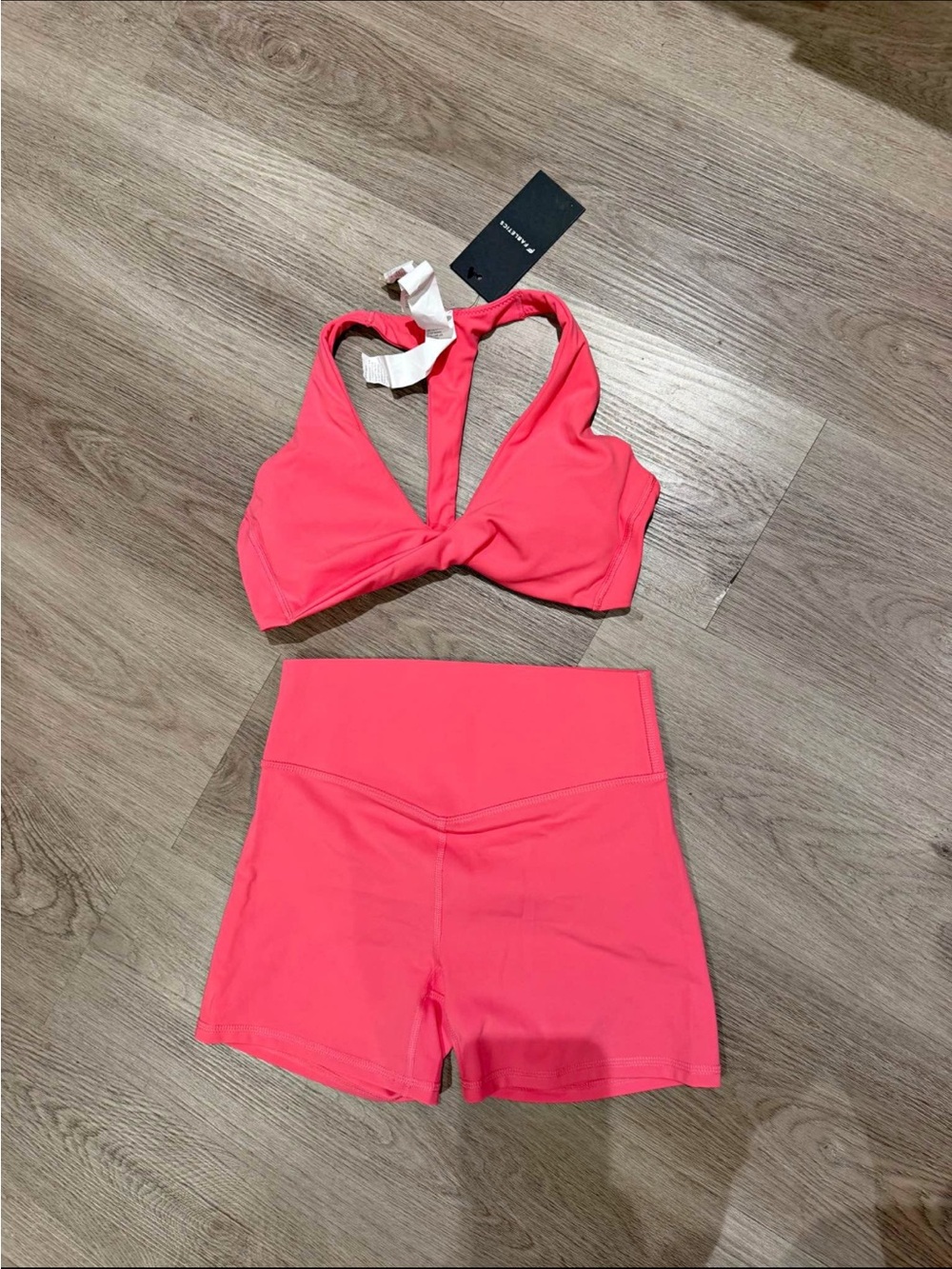 *Brand New* Fabletics Pink Pure Luxe Khloe Kardashian Set